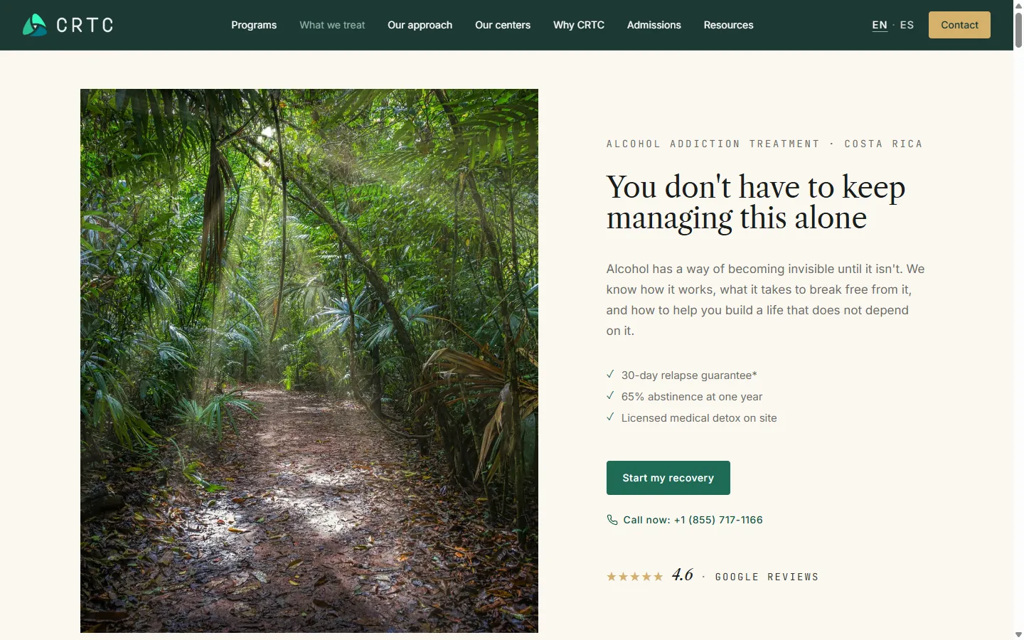 Every program page now carries its own pricing and a clear next step.